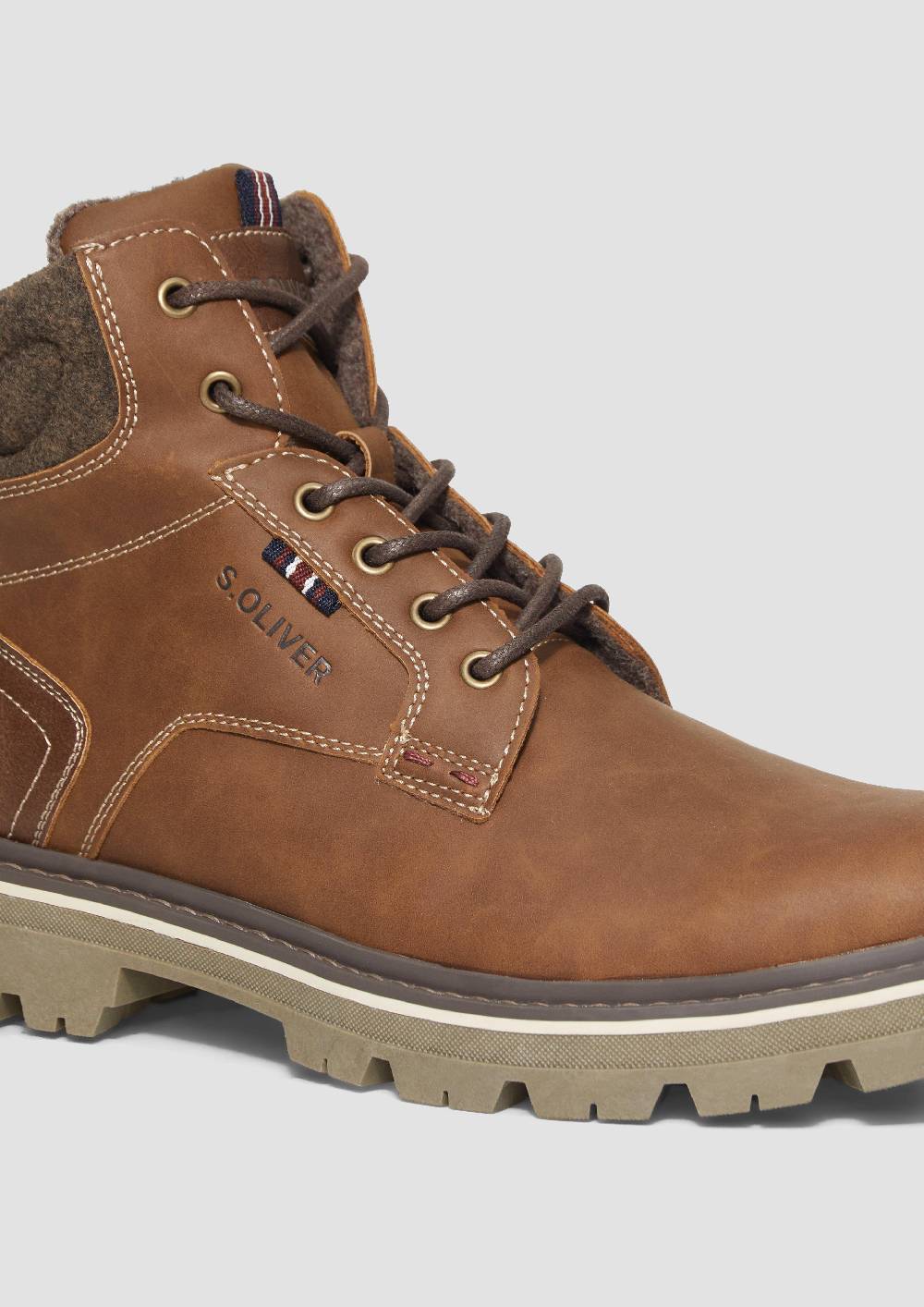 S.Oliver Stiefel in Leder-Optik Lagerräumung