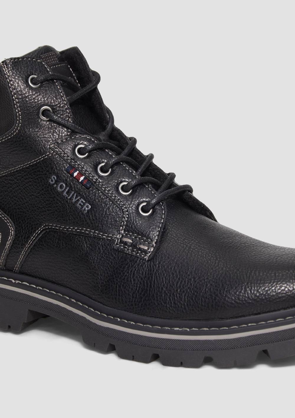 S.Oliver Stiefel in Leder-Optik Heißer Verkauf
