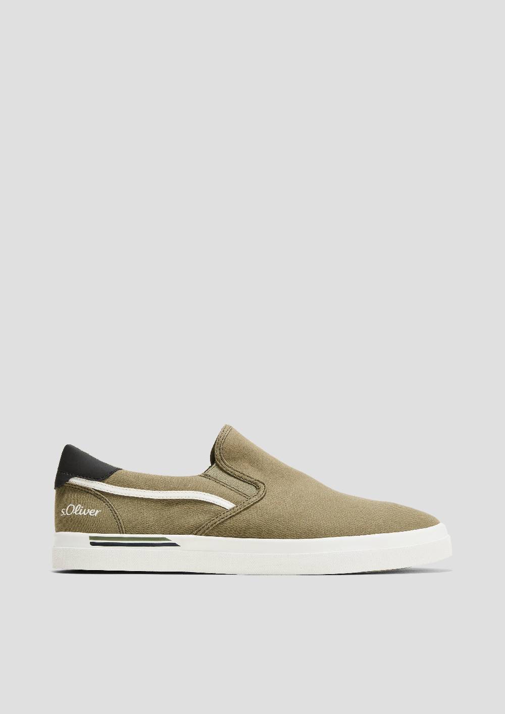 S.Oliver Textil-Slipper mit Gummisohle und Logo-Detail Neuheiten