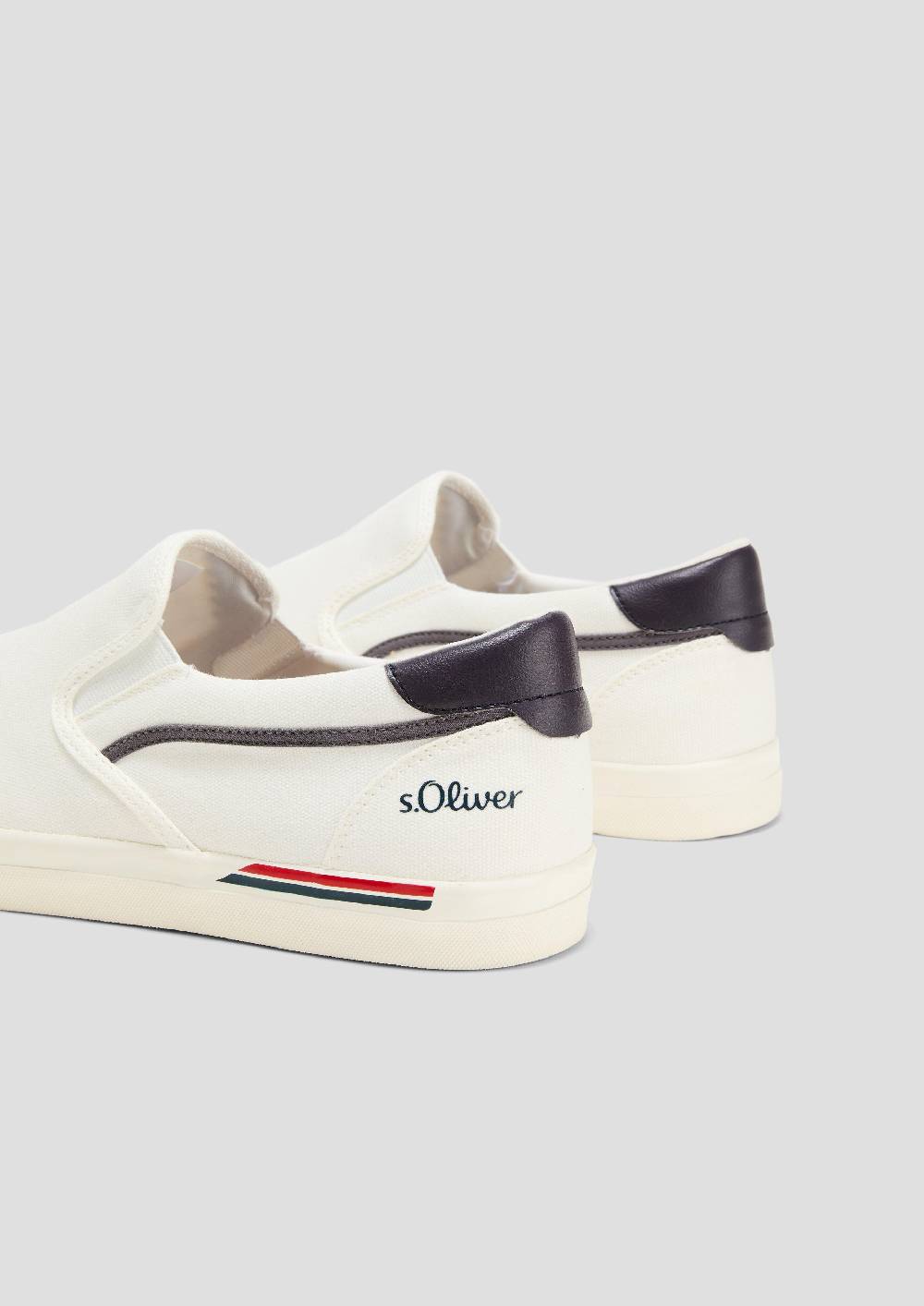 S.Oliver Textil-Slipper mit Gummisohle und Logo-Detail Bestseller