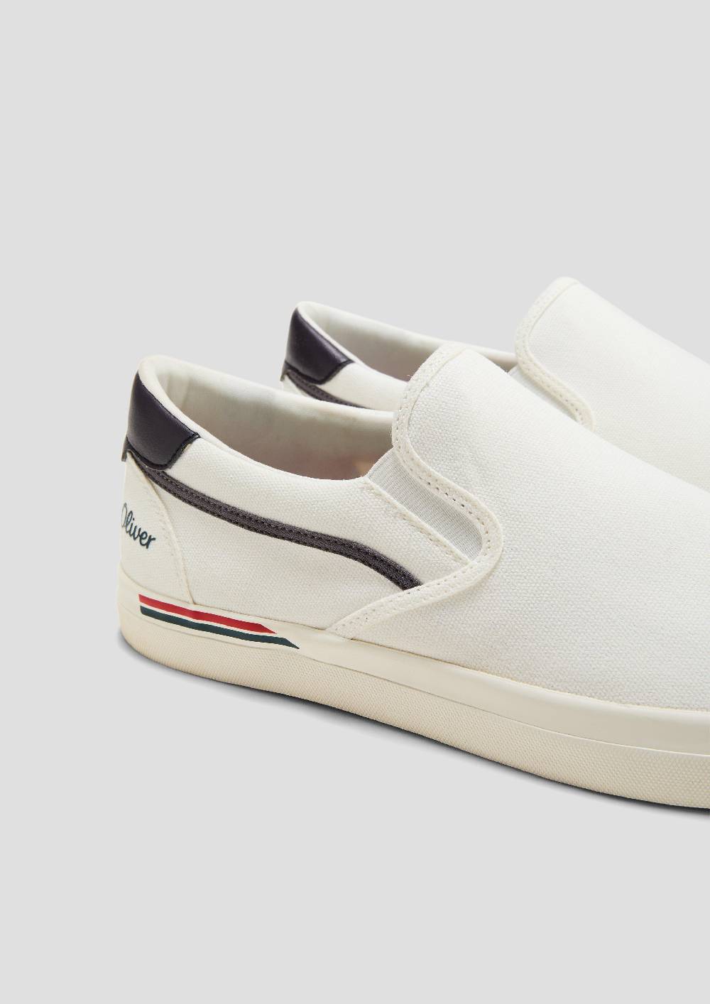 S.Oliver Textil-Slipper mit Gummisohle und Logo-Detail Bestseller