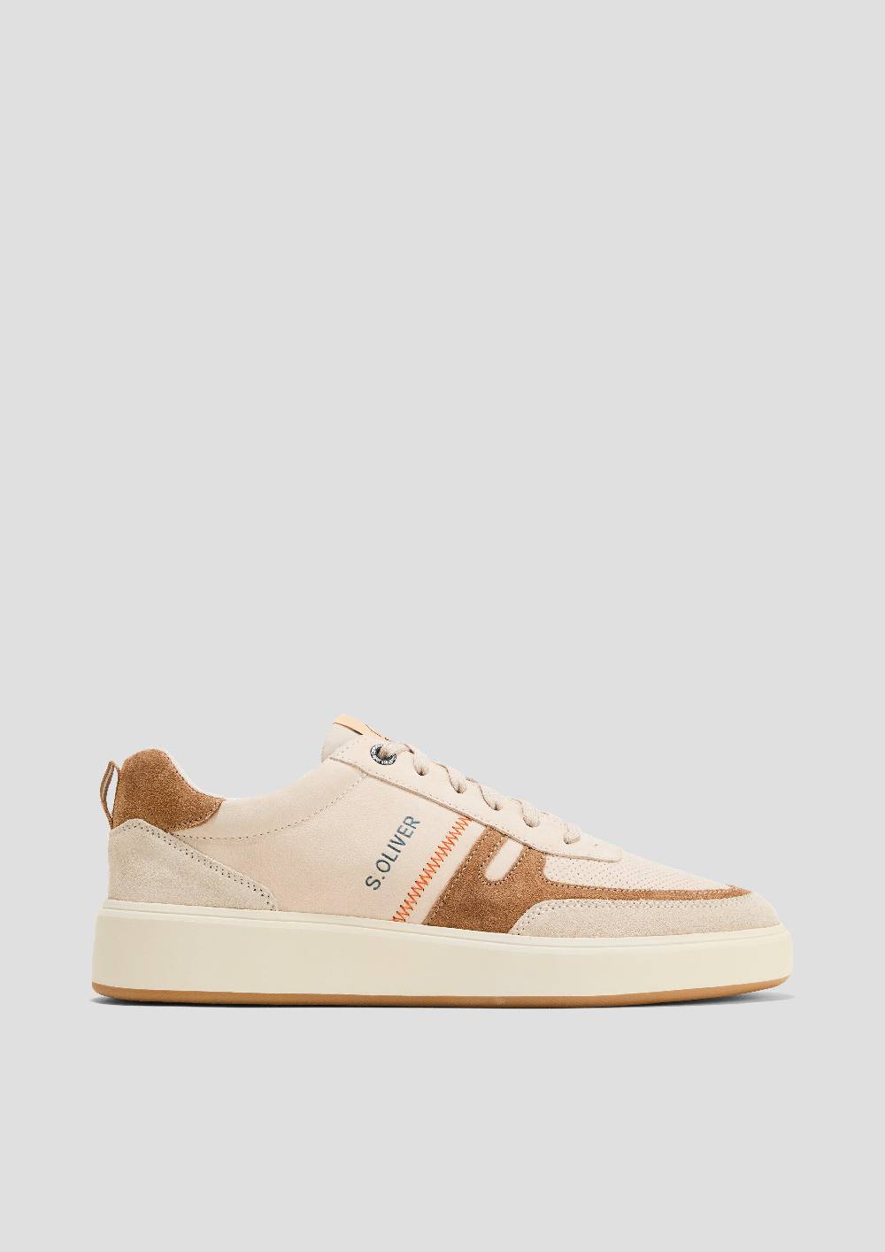 S.Oliver Sneaker aus Leder mit Logo-Detail Saisonale Angebote