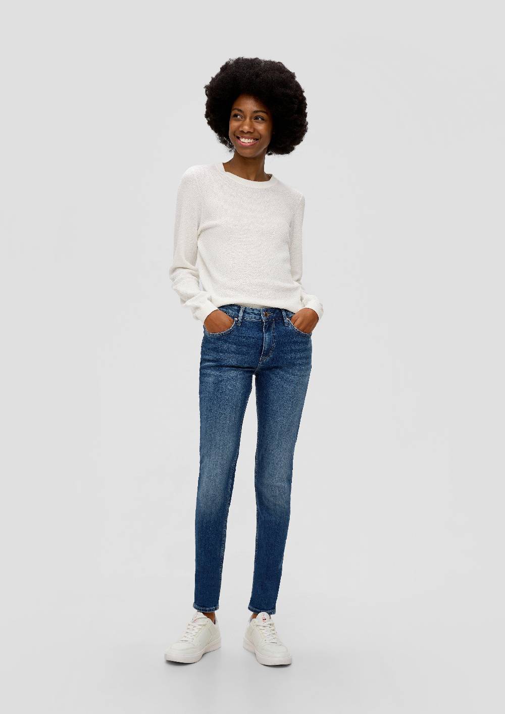 S.Oliver Sadie Jeans / Skinny Fit / Mid Rise / Skinny Leg / Baumwollstretch Zeitbegrenzte Promotion
