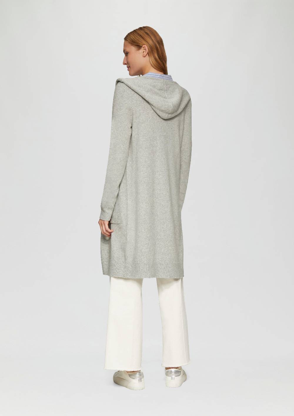 S.Oliver Long-Cardigan mit Kapuze zollfrei