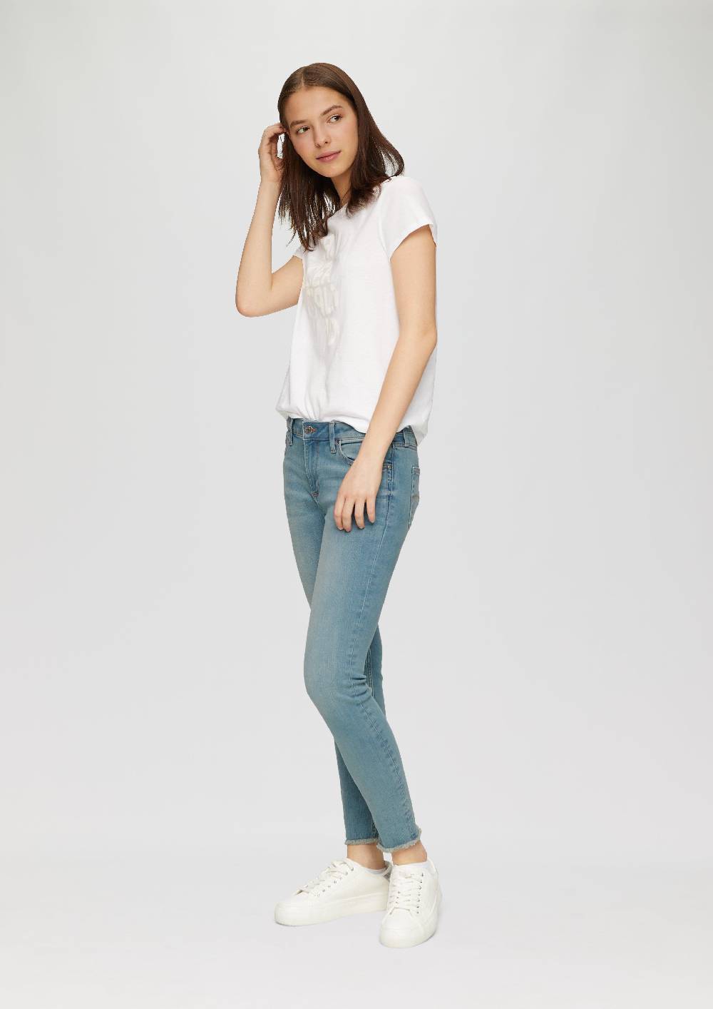 S.Oliver Ankle-Jeans Sadie / Mid Rise / Skinny Leg / Super Stretch Meist gekauft