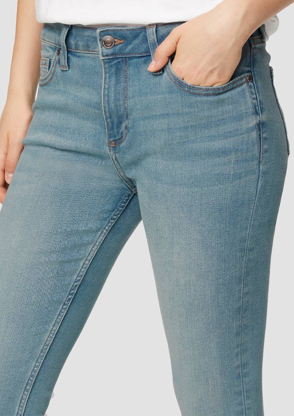 S.Oliver Ankle-Jeans Sadie / Mid Rise / Skinny Leg / Super Stretch Meist gekauft