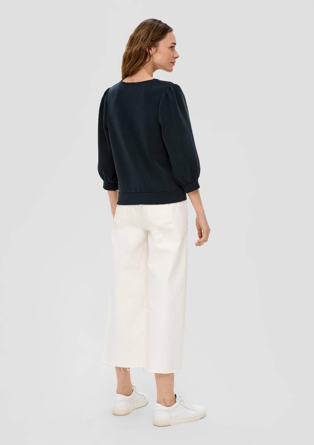 S.Oliver Langarmshirt mit Tunika-Ausschnitt Fabrik Onlineshop