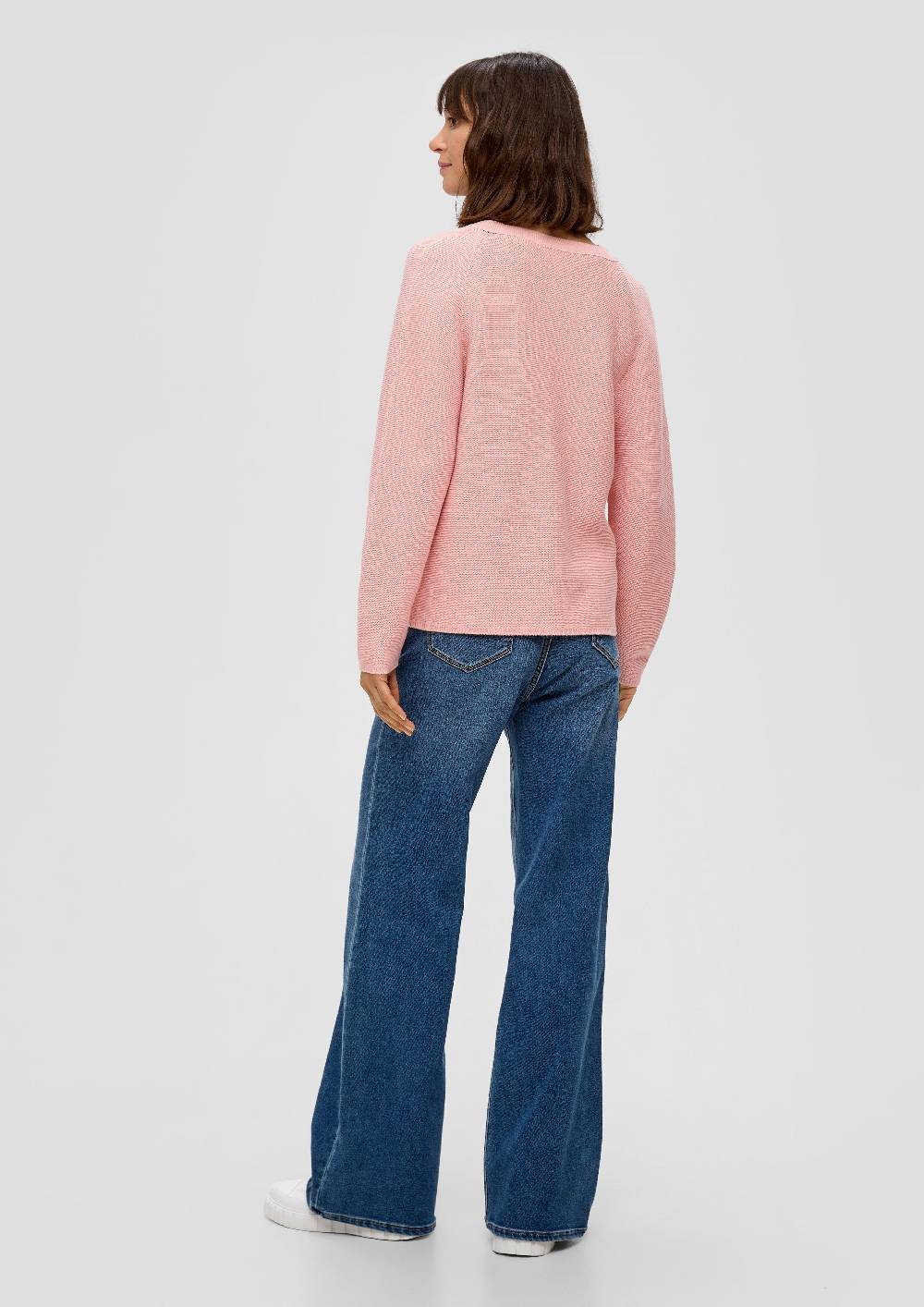 S.Oliver Strickpullover mit V-Ausschnitt Versandkostenfrei