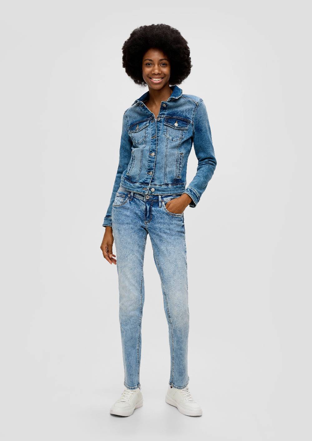 S.Oliver Klassische Jeansjacke Preisnachlass