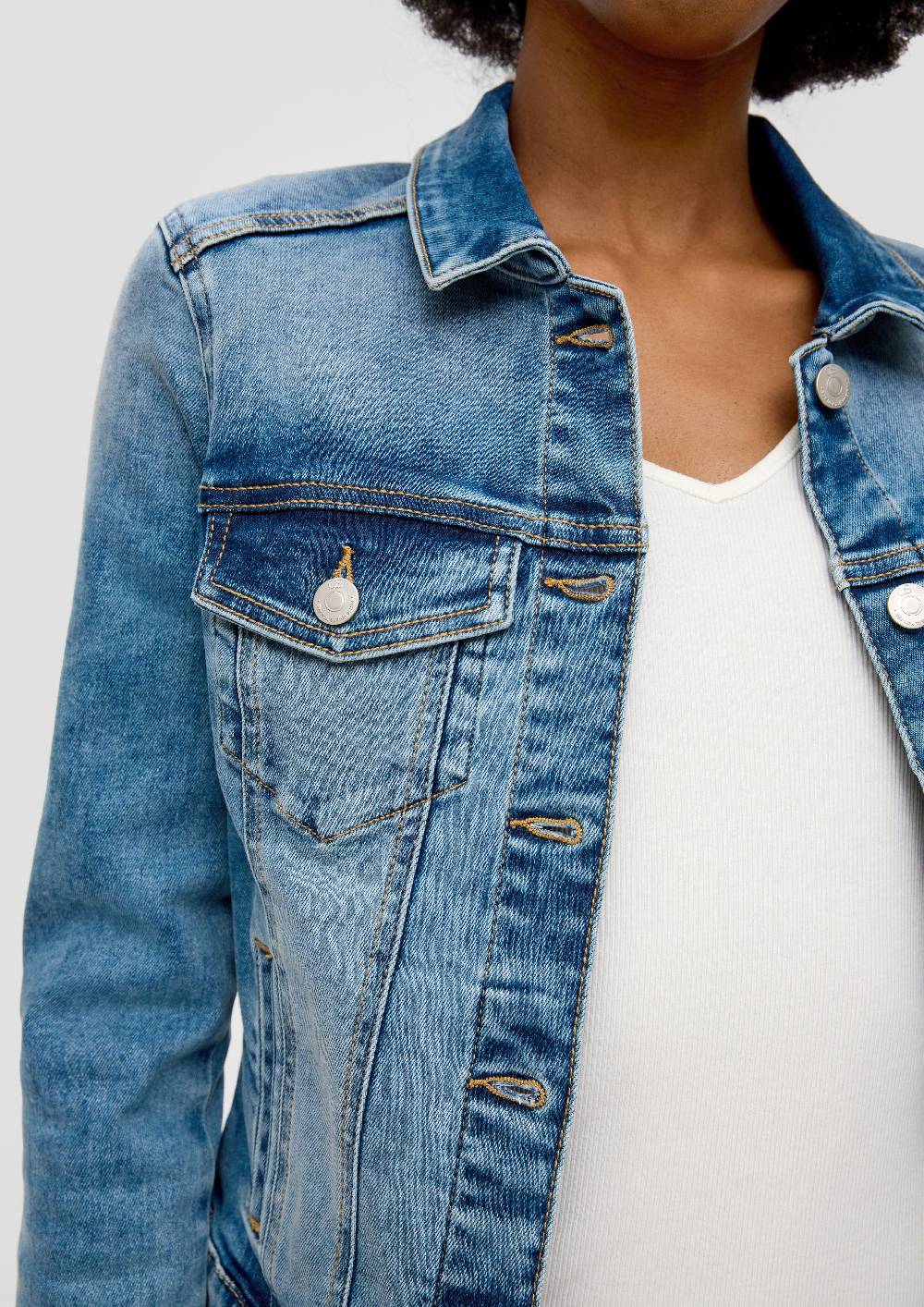 S.Oliver Klassische Jeansjacke Preisnachlass