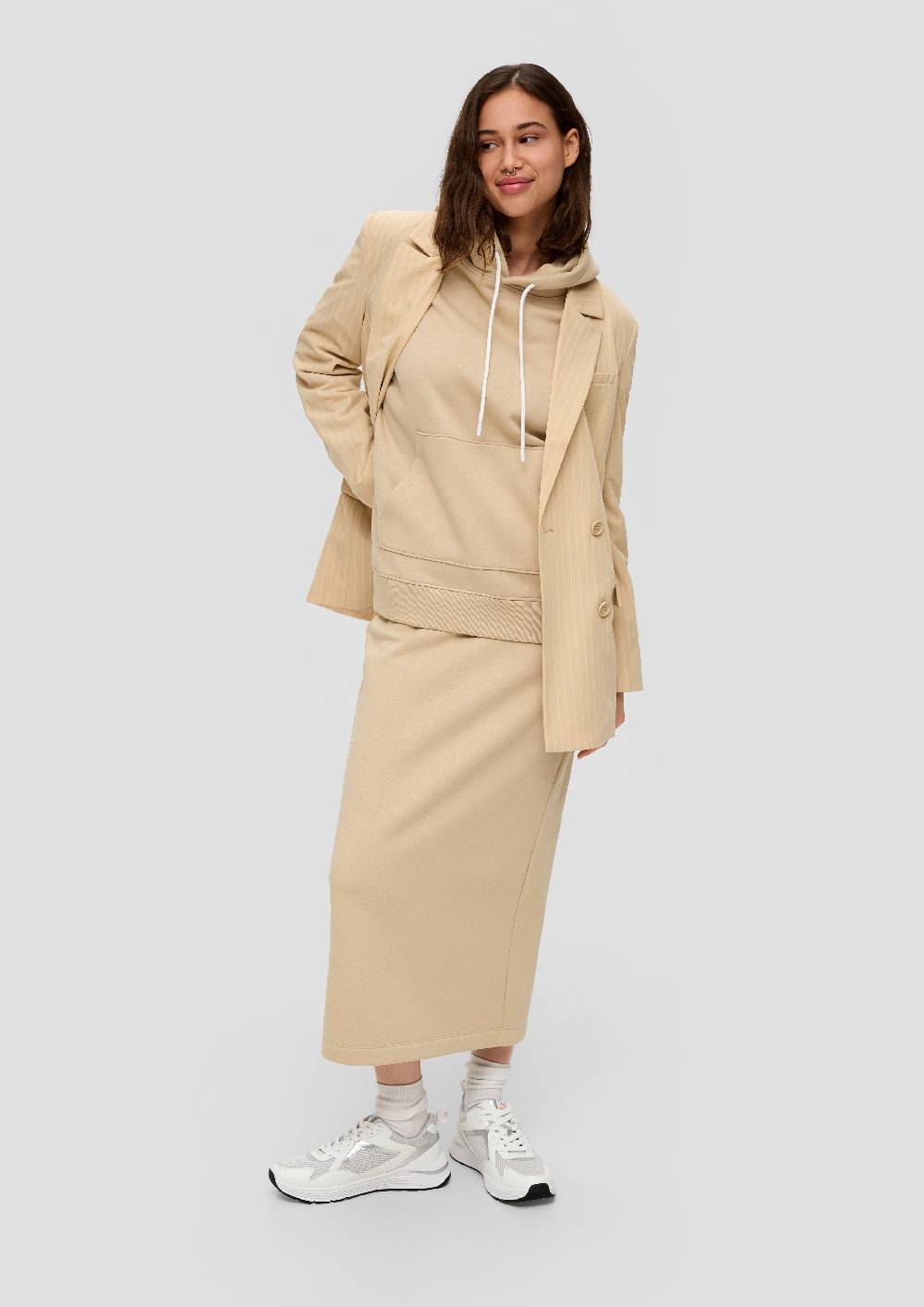 S.Oliver Kapuzensweatshirt im Loose Fit Cyber Monday