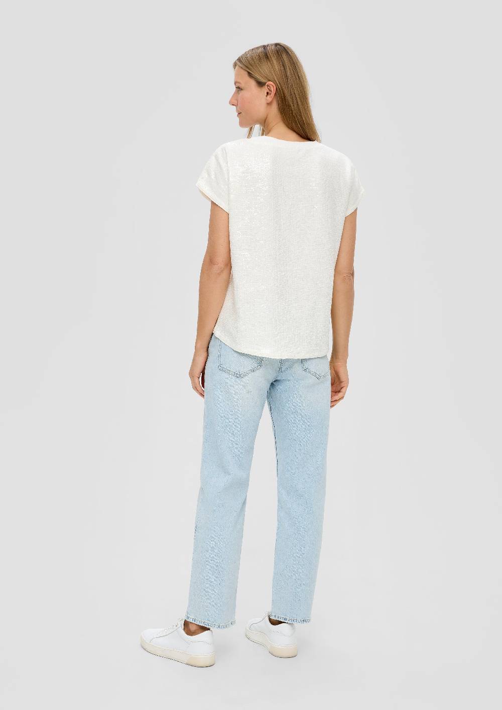 S.Oliver Cropped-Jeans Karolin / Regular Fit / Mid Rise / Straight Leg Lagerräumung