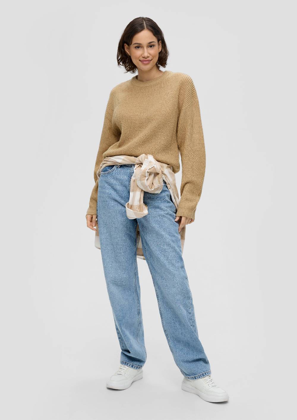 S.Oliver Leichter Sommerstrickpullover im Relaxed Fit Online Outlet