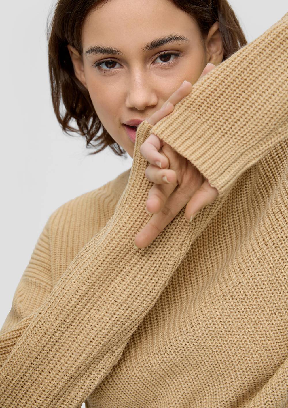 S.Oliver Leichter Sommerstrickpullover im Relaxed Fit Online Outlet