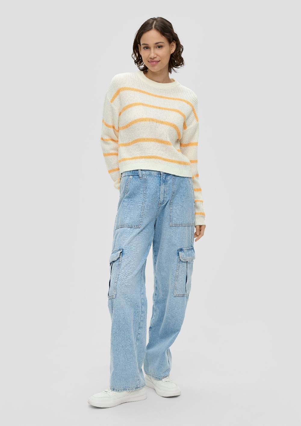 S.Oliver Leichter Sommerstrickpullover im Relaxed Fit Exklusive Angebote