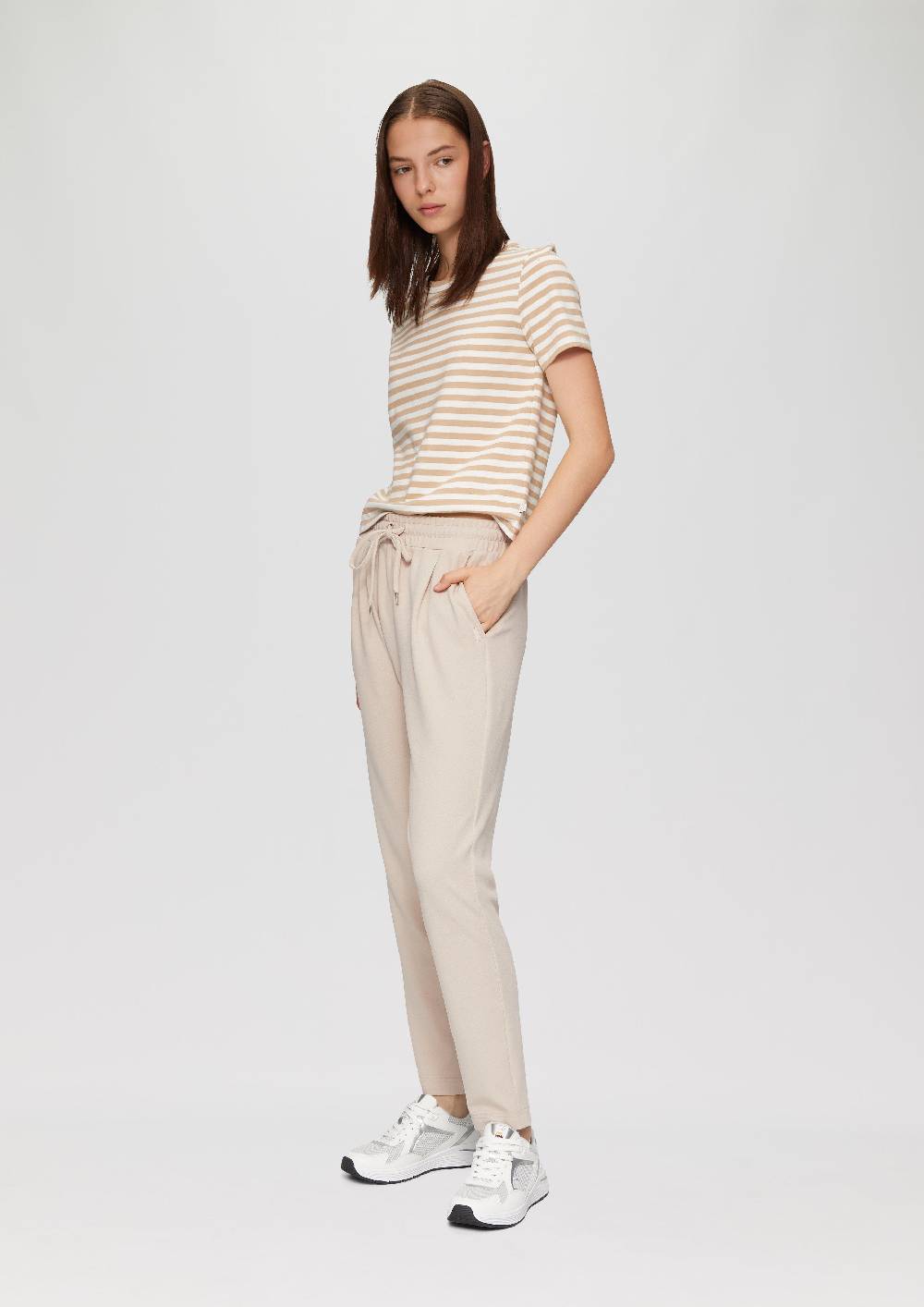 S.Oliver Jogpants aus Interlock-Crêpe Blitzangebot