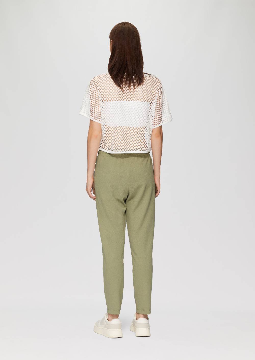 S.Oliver Jogpants aus Interlock-Crêpe Große Rabatte