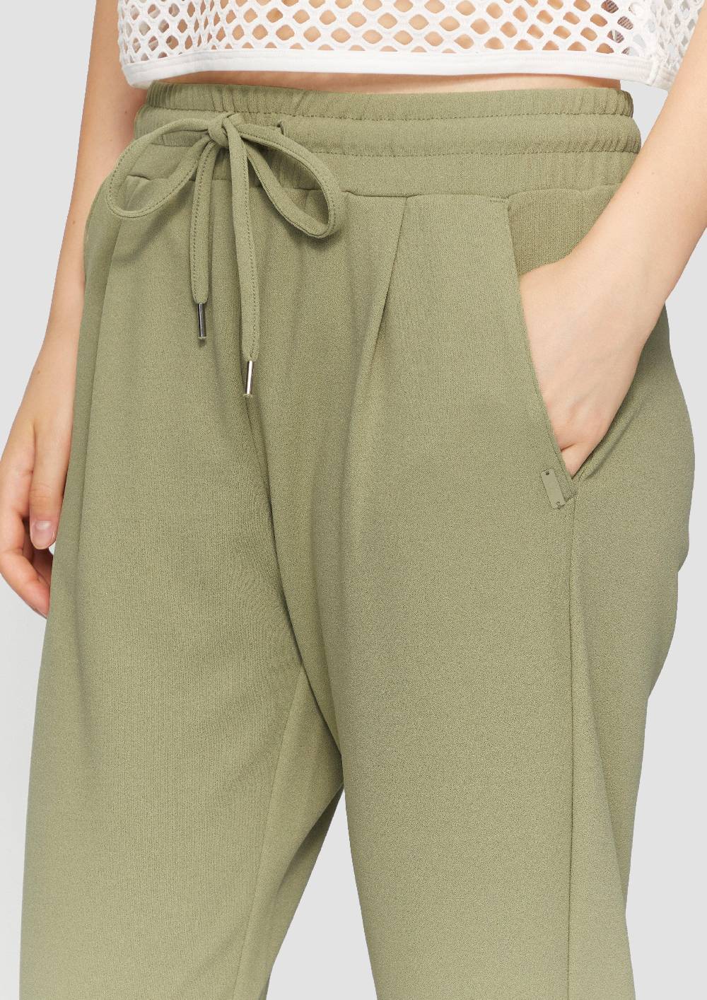 S.Oliver Jogpants aus Interlock-Crêpe Große Rabatte