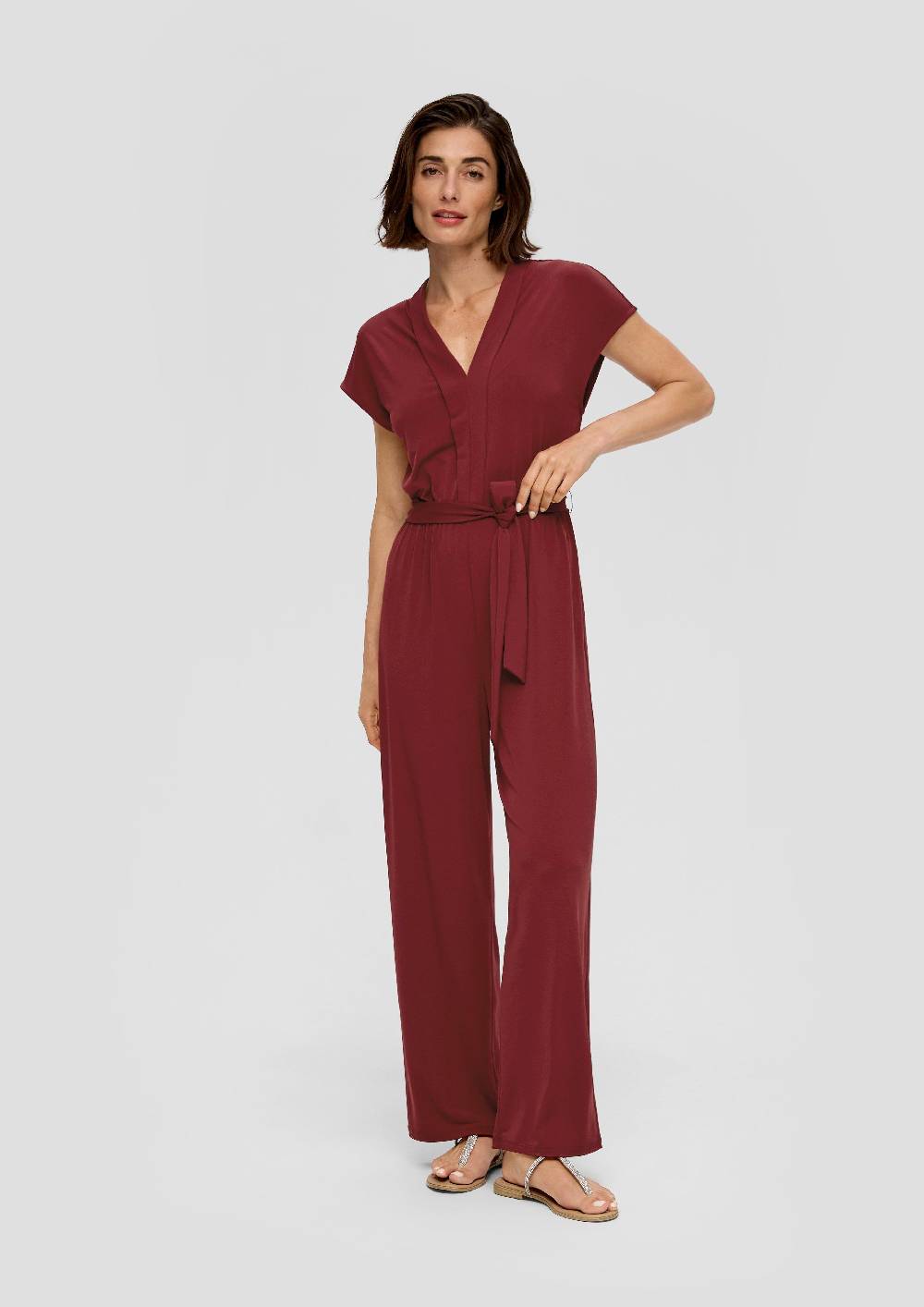 S.Oliver Jersey-Overall mit Stoffgürtel Bestseller