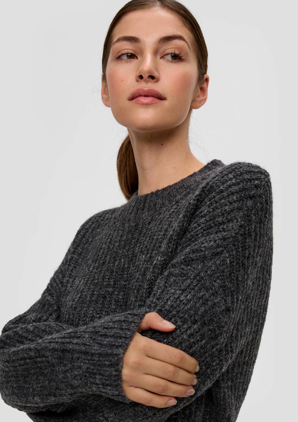 S.Oliver Midi-Kleid aus Strick Saisonale Angebote