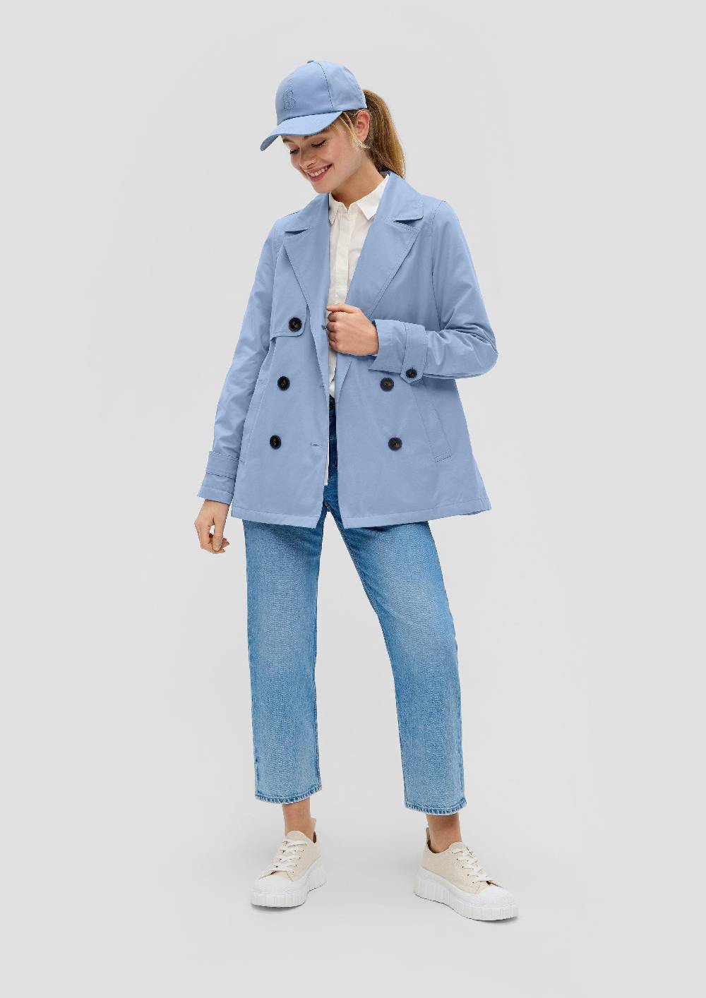 S.Oliver Cabanjacke aus Baumwollmix Räumungsverkauf