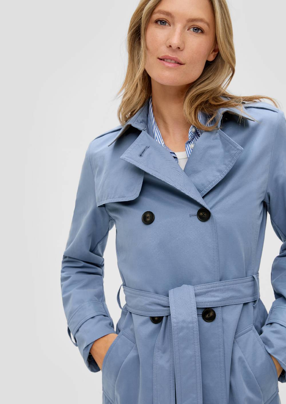 S.Oliver Langer Trench-Coat Riesige Ersparnisse