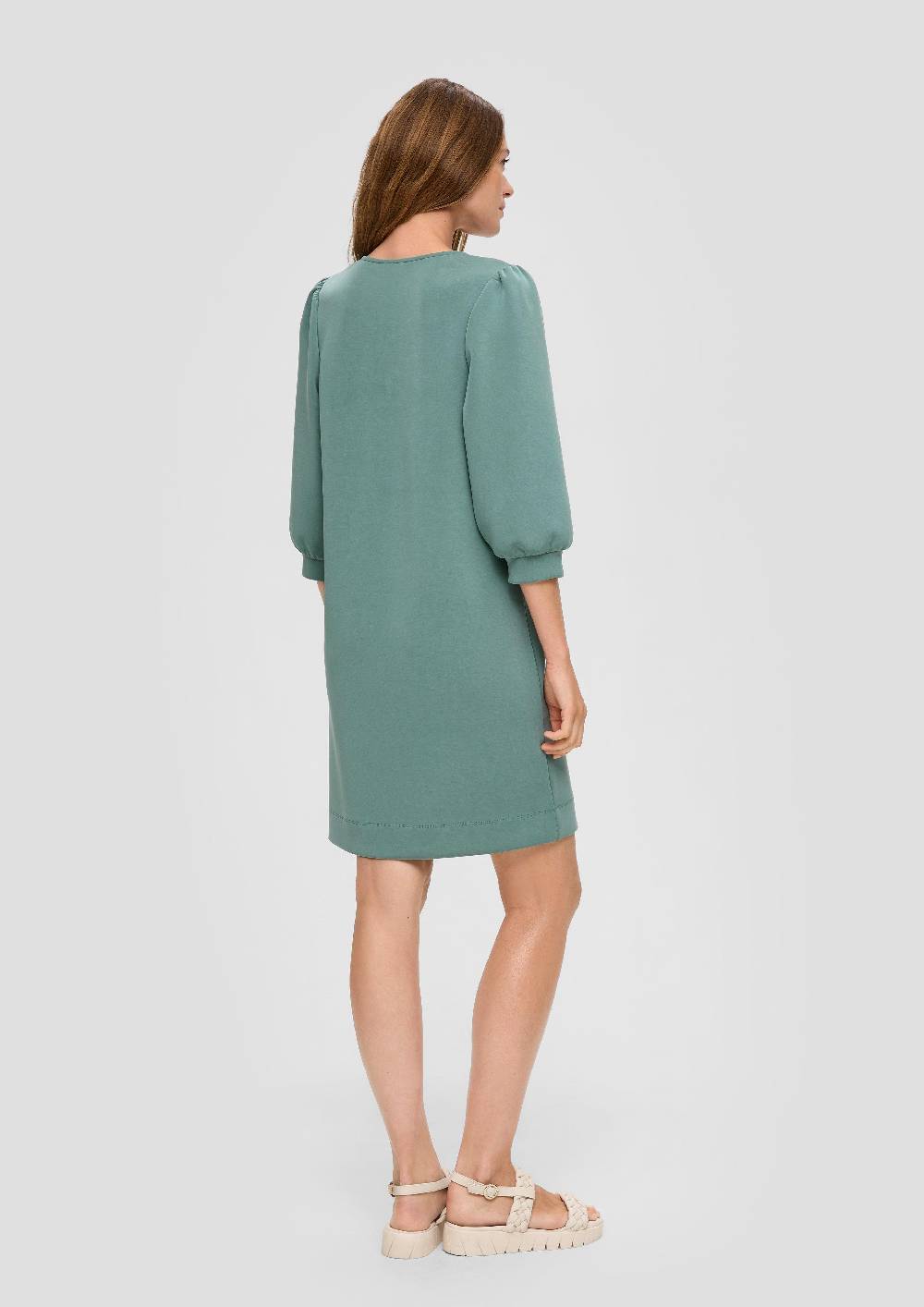 S.Oliver Softshell-Kleid mit V-Ausschnitt Super Sparpreis