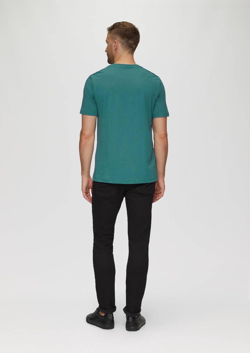 S.Oliver T-Shirt mit Logo-Motiven aus reiner Baumwolle Bis zu 65% Rabatt