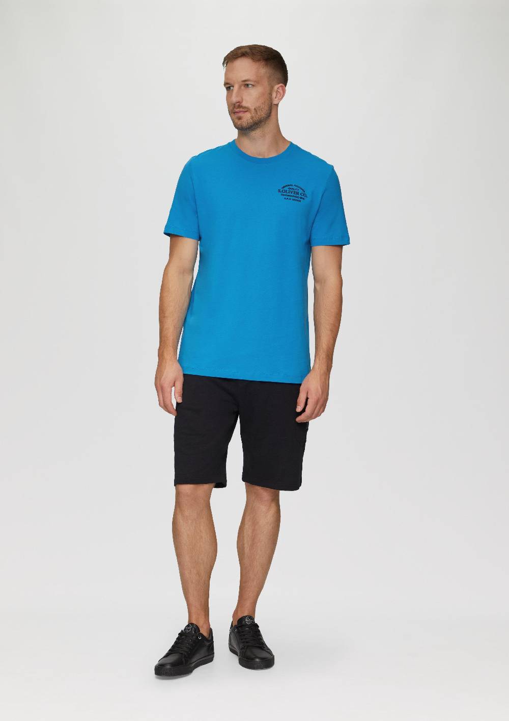 S.Oliver T-Shirt mit Logo-Motiven aus reiner Baumwolle Nur für heute