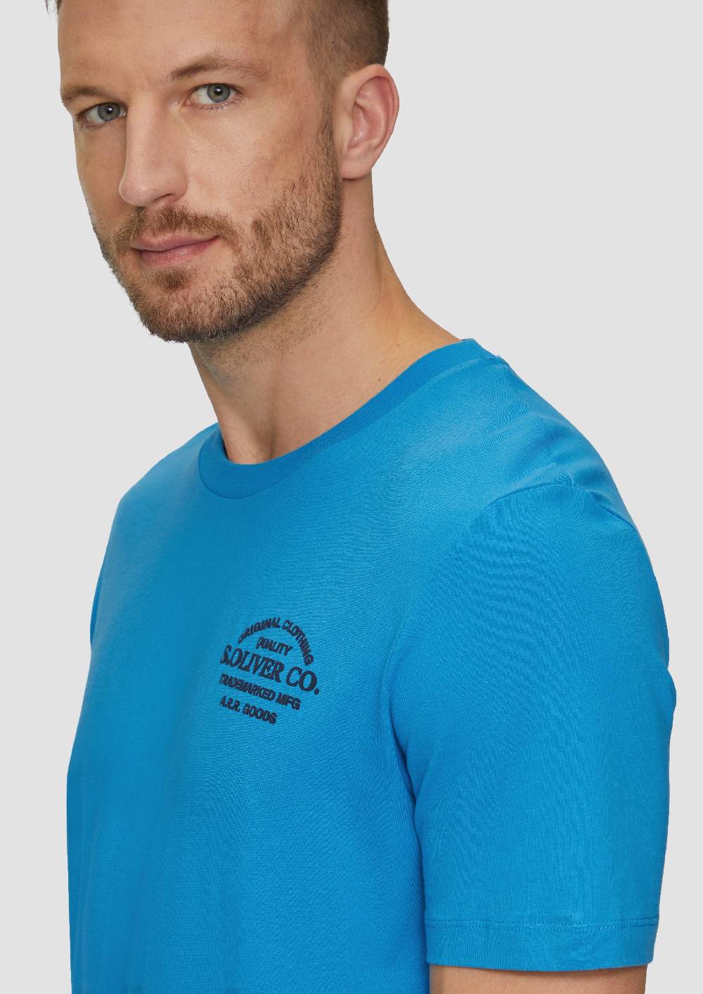 S.Oliver T-Shirt mit Logo-Motiven aus reiner Baumwolle Nur für heute