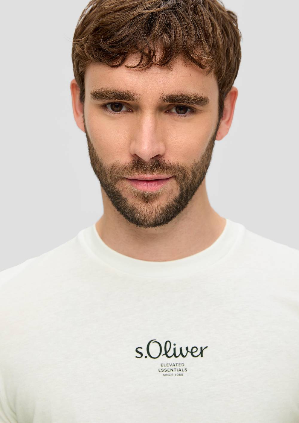 S.Oliver T-Shirt mit Logo-Print Discount Store für neue Produkte
