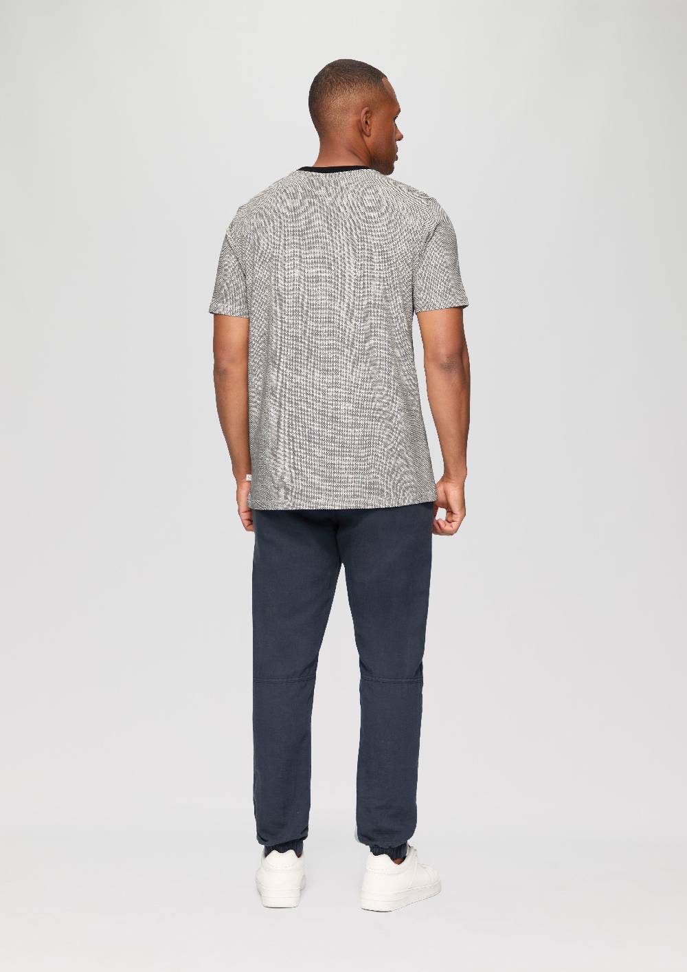 S.Oliver T-Shirt mit All-over-Print Clearance-Verkauf