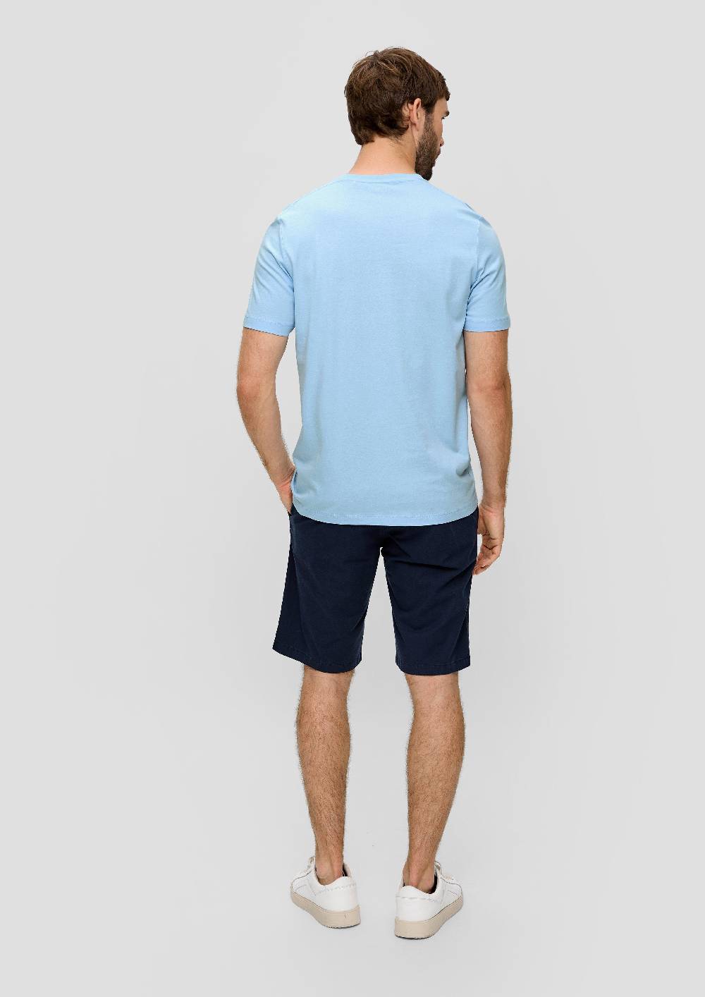 S.Oliver T-Shirt aus Baumwolle mit Label-Print Speichern exportieren