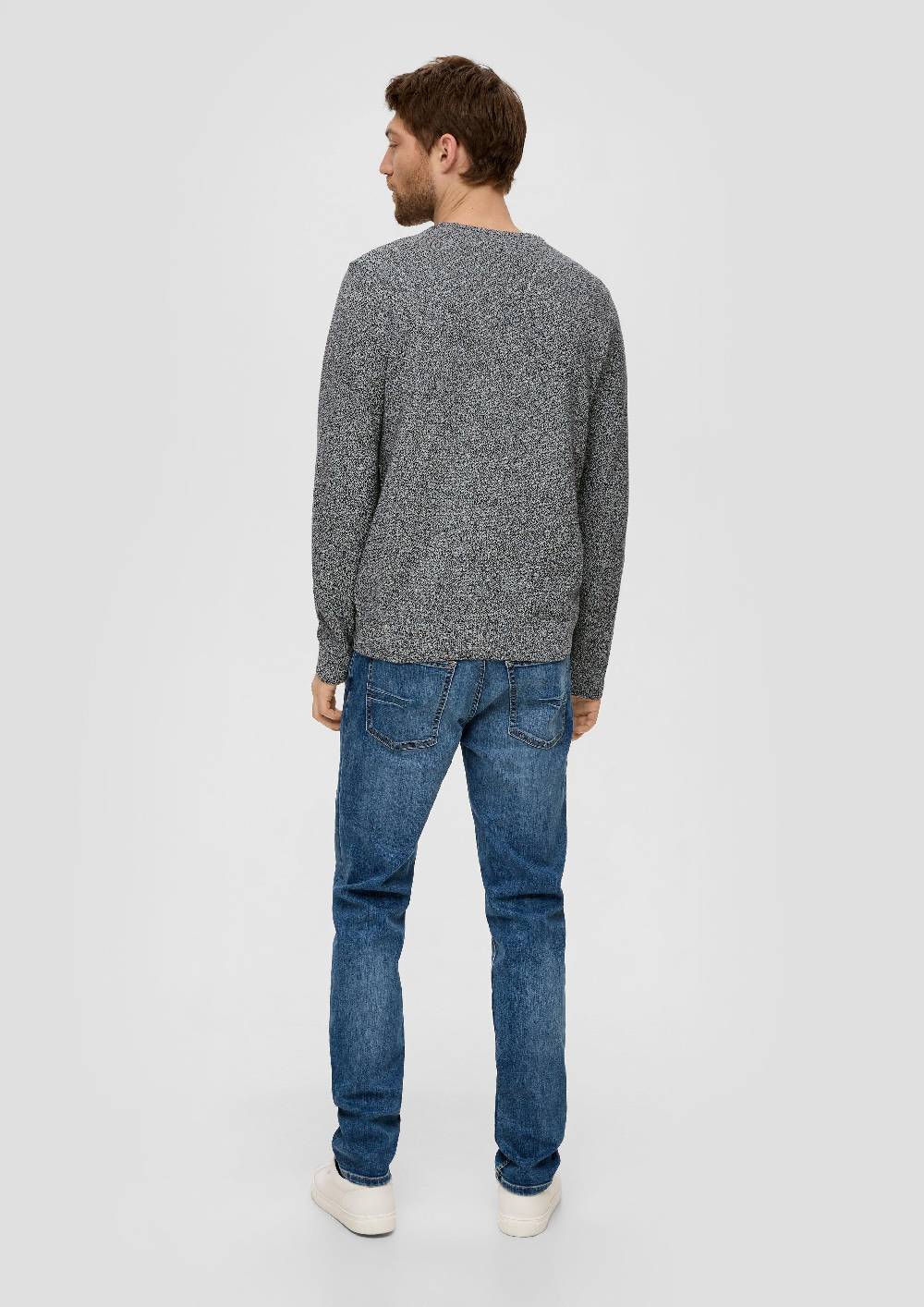 S.Oliver Feinstrickpullover mit Crew Neck Black Friday Preise