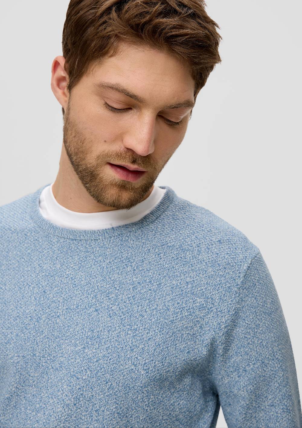 S.Oliver Feinstrickpullover mit Crew Neck zollfrei