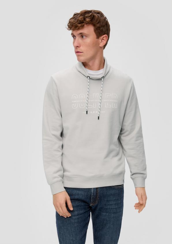 S.Oliver Sweatshirt mit Logo-Print 50% Rabatt für begrenzte Zeit