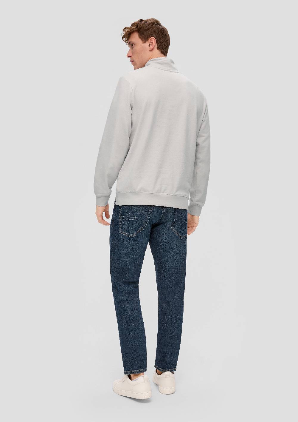 S.Oliver Sweatshirt mit Logo-Print 50% Rabatt für begrenzte Zeit