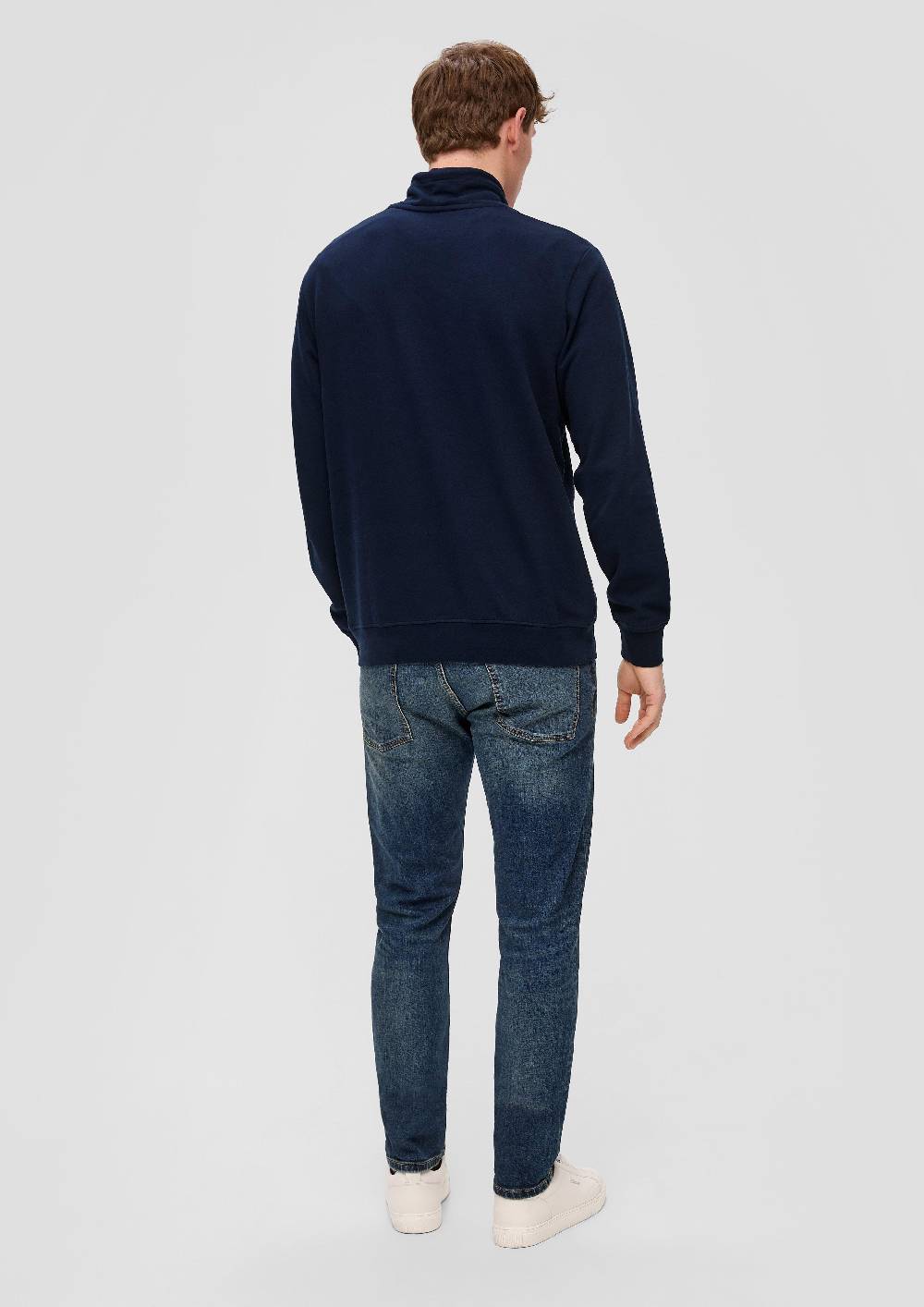 S.Oliver Sweatshirt mit Logo-Print Rabatte dieses Monats