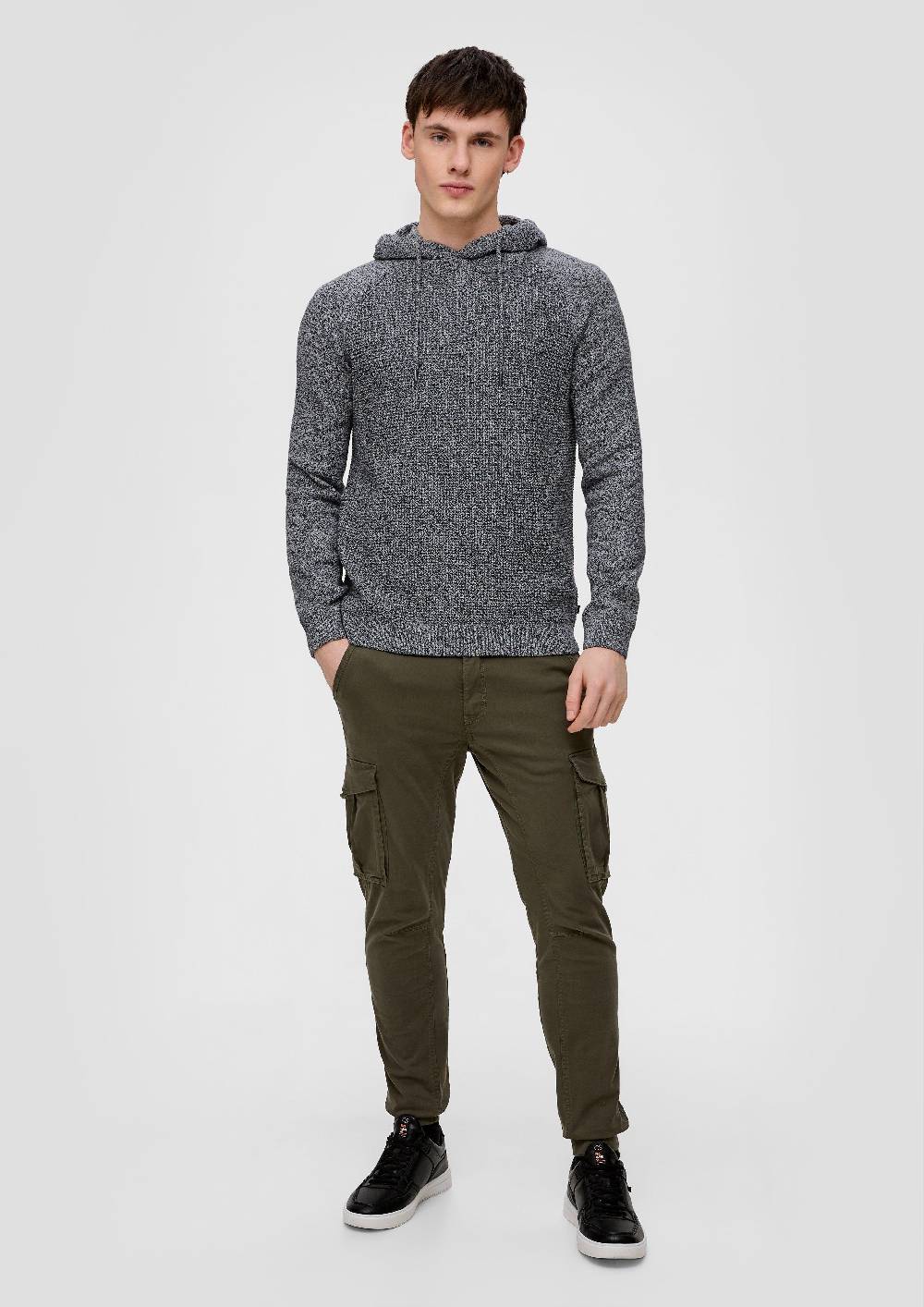 S.Oliver Strickpullover mit Kapuze 2025