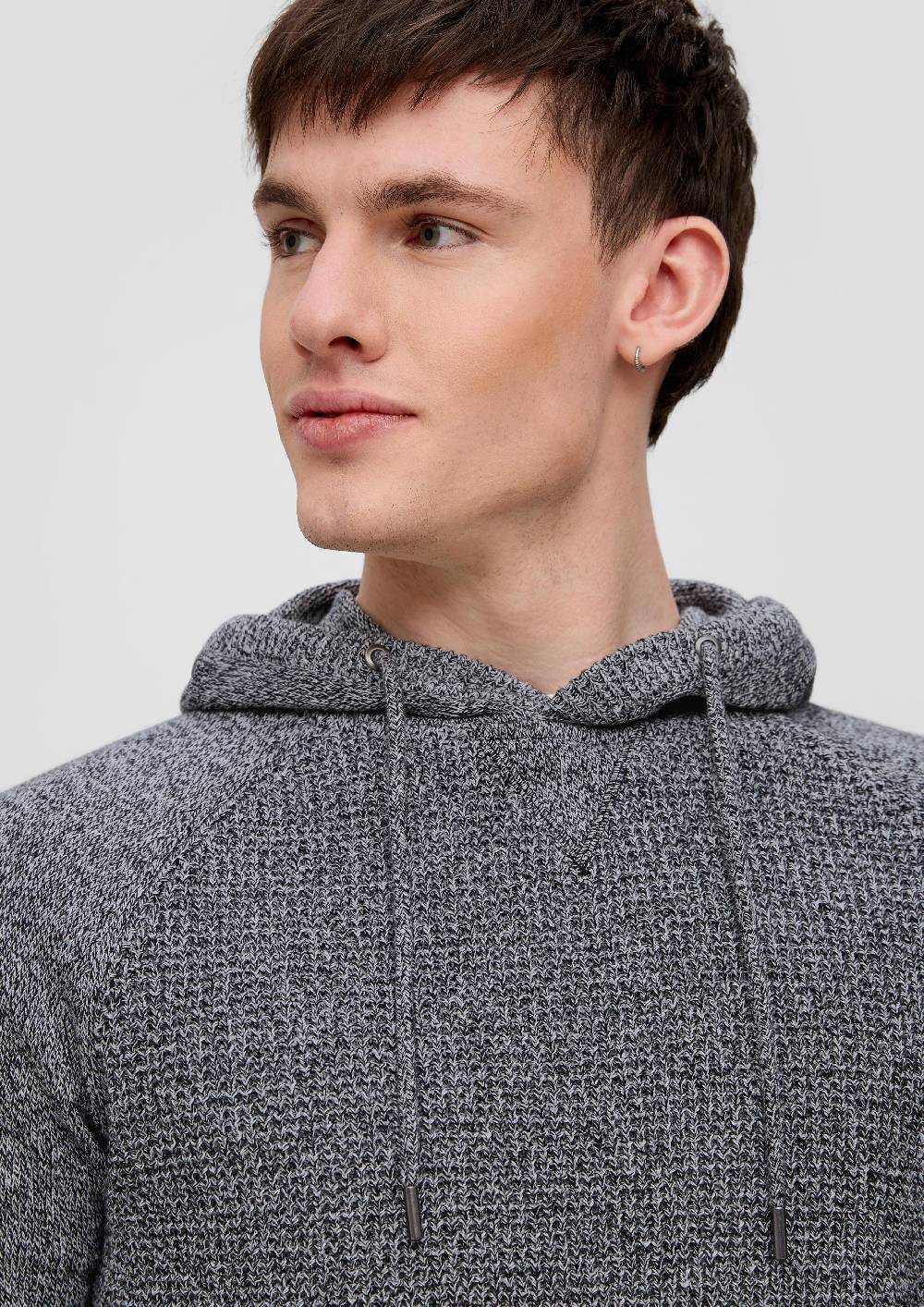 S.Oliver Strickpullover mit Kapuze 2025
