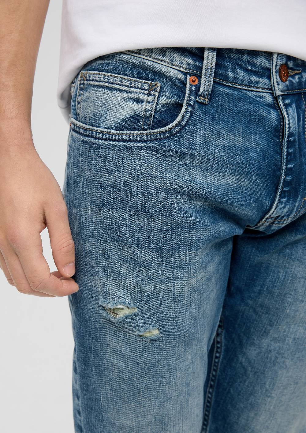 S.Oliver Jeans Rick / Slim Fit / Mid Rise / Slim Leg Outlet