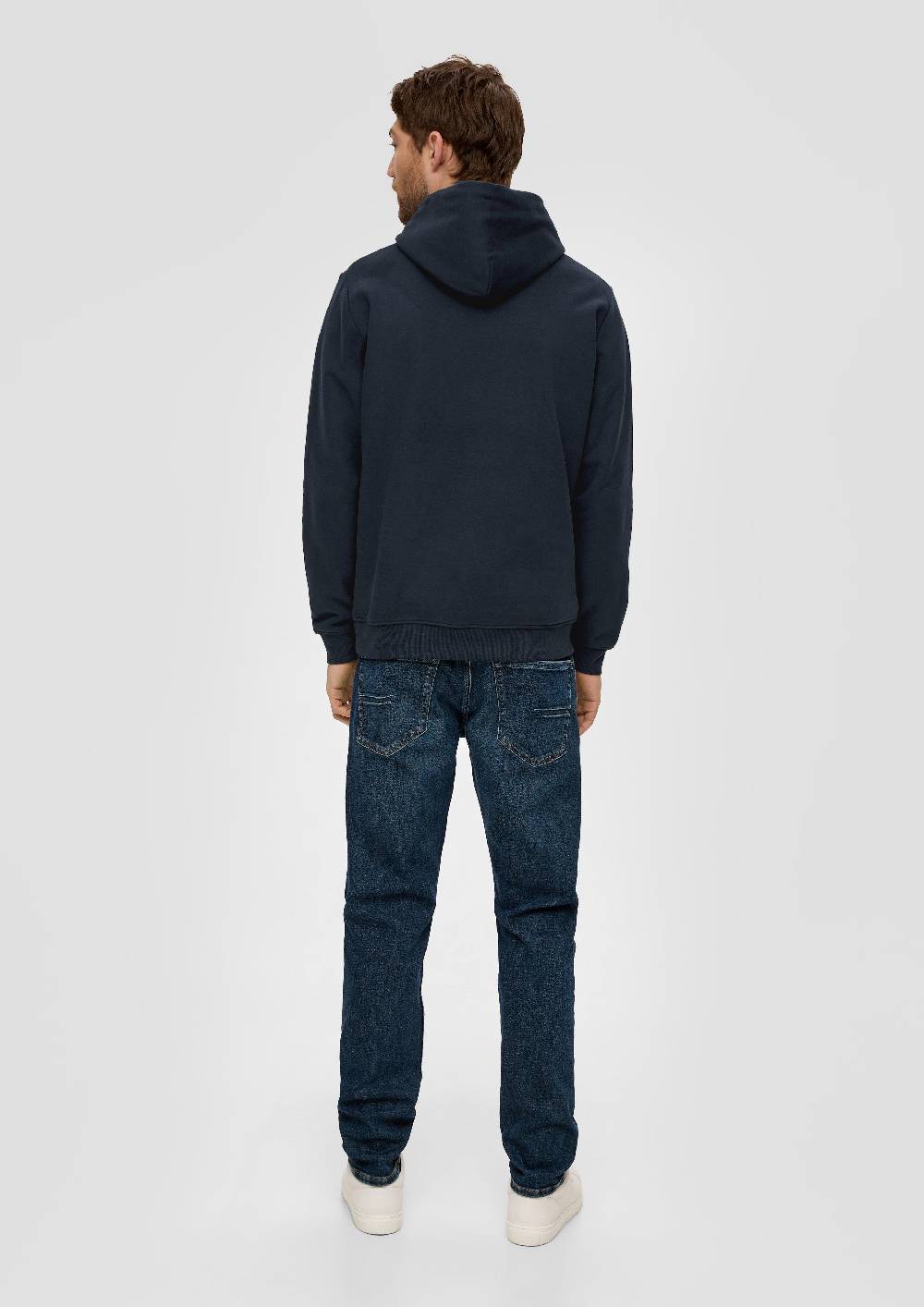 S.Oliver Kapuzensweater mit Labelprint Günstiger Verkauf