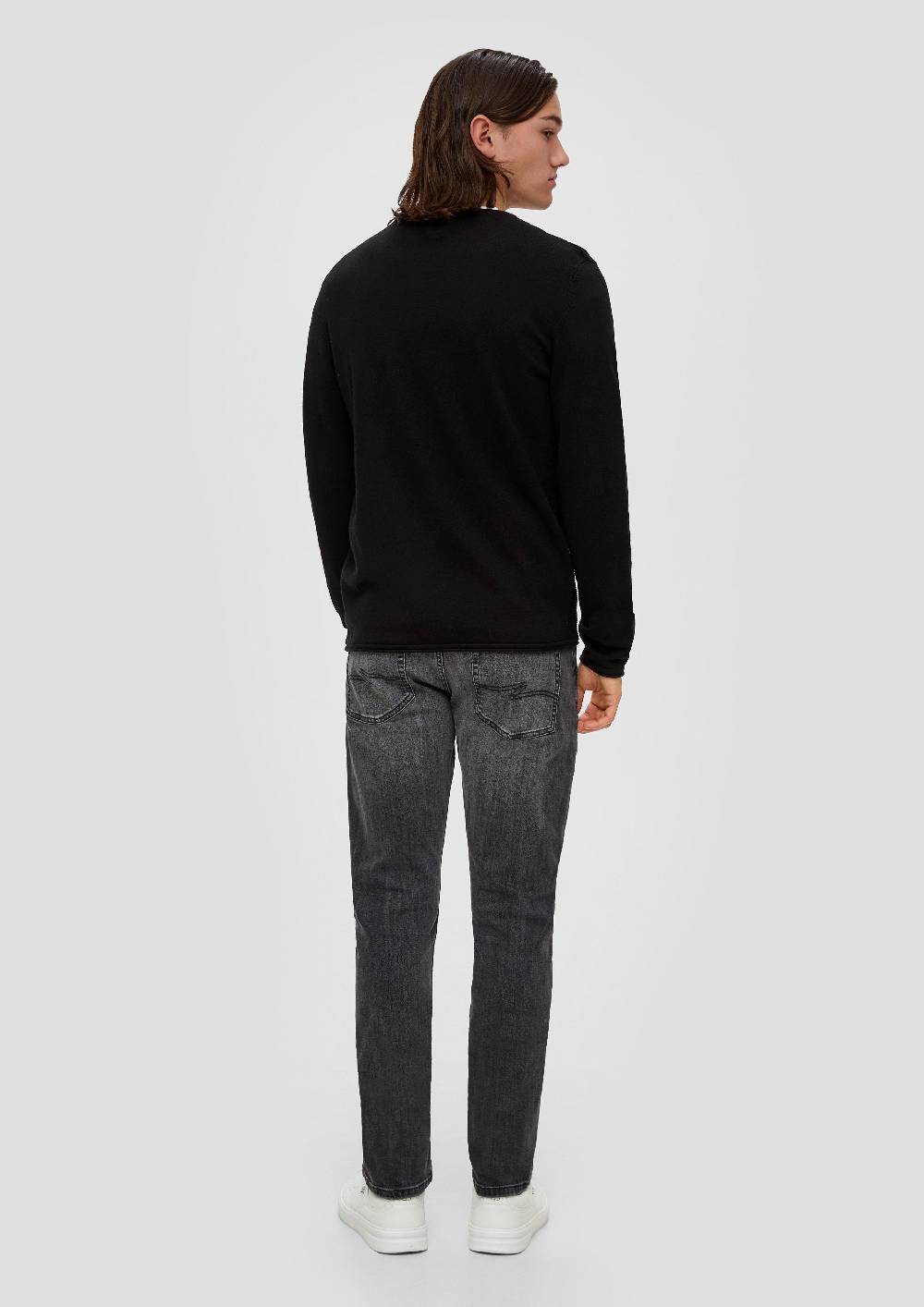 S.Oliver Strickpullover mit Musterstruktur Limitierter Zeitrabatt