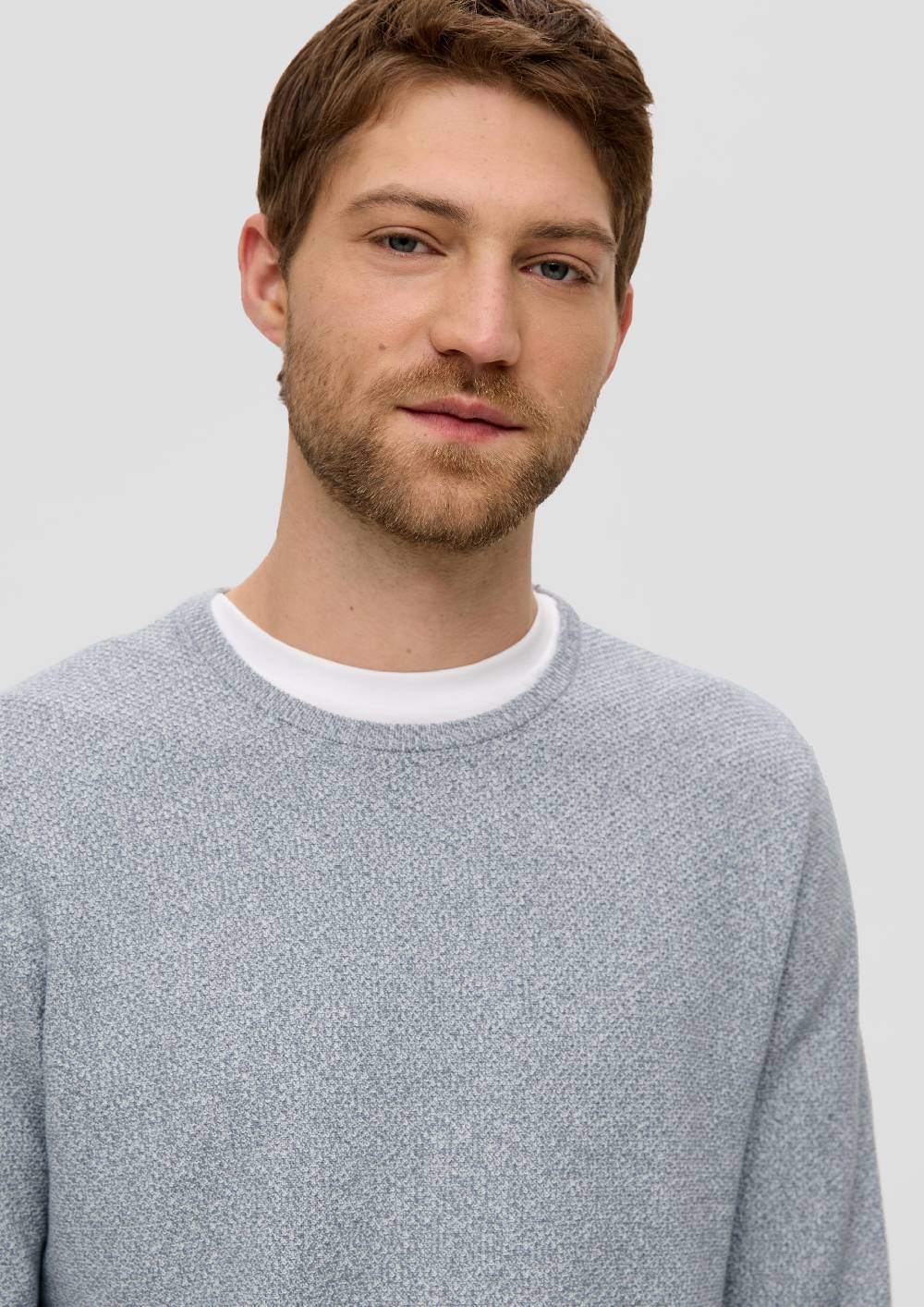 S.Oliver Feinstrickpullover mit Crew Neck Fabrik Onlineshop