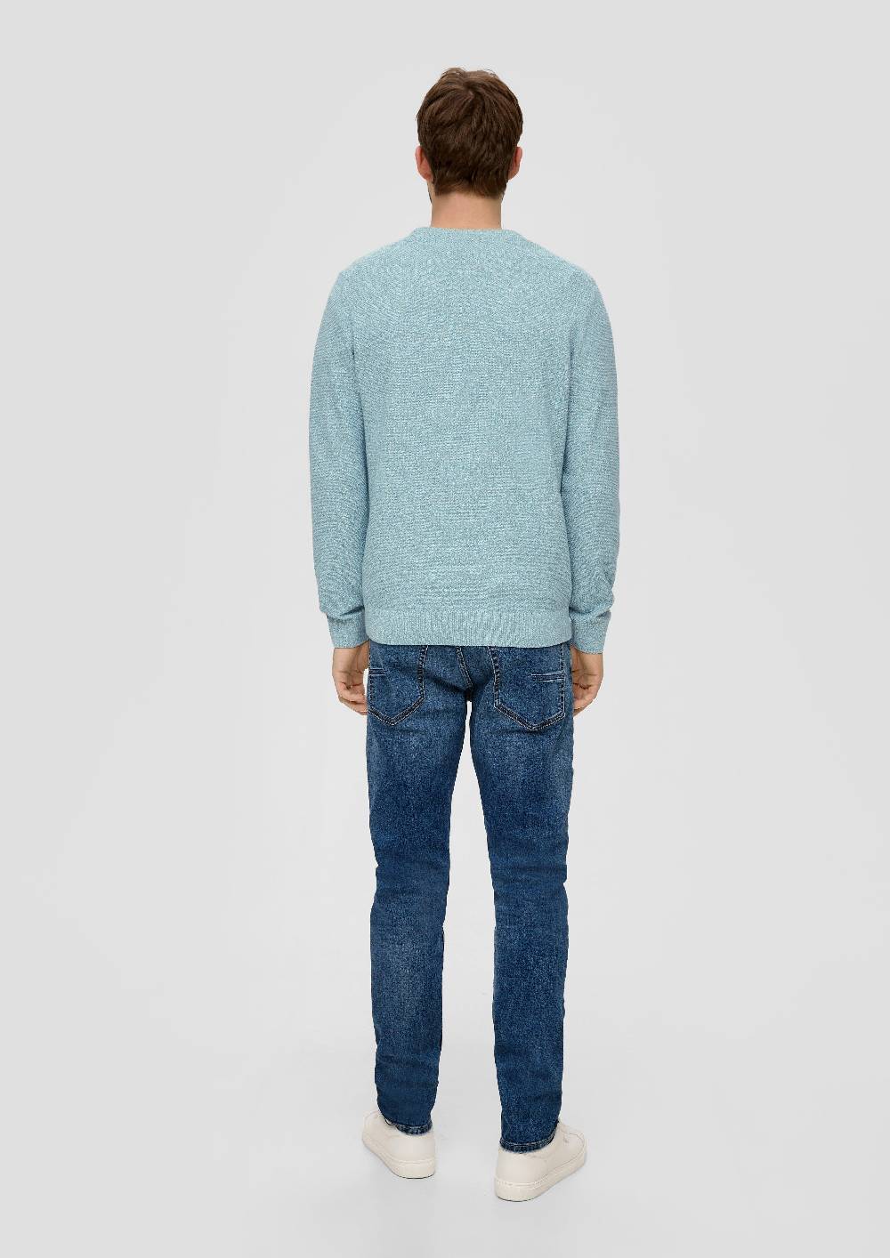S.Oliver Feinstrickpullover mit Crew Neck Fabrikpreis