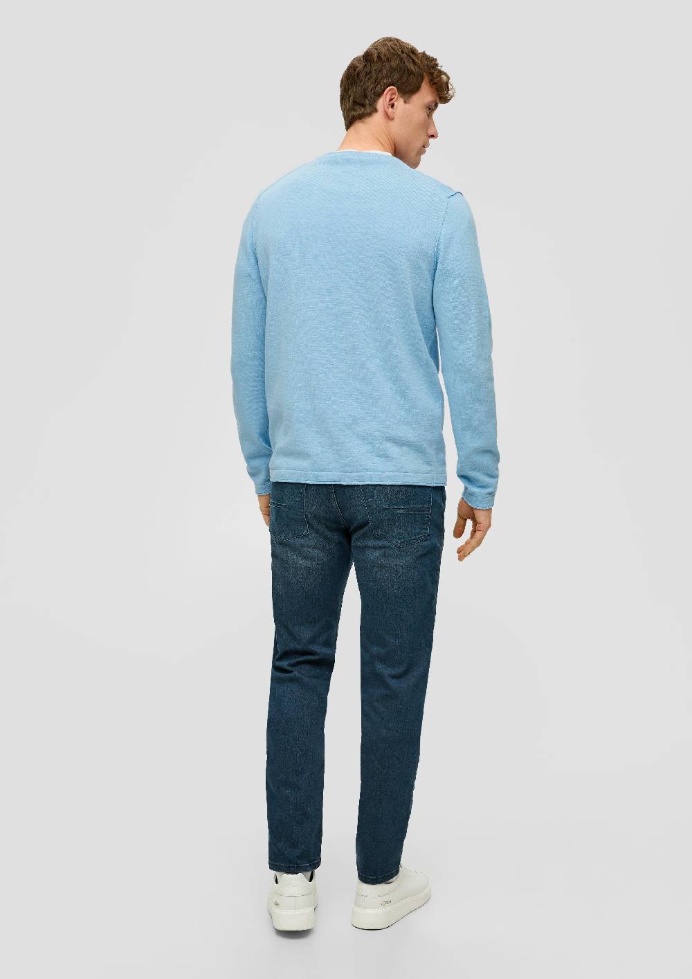 S.Oliver Strickpullover mit Rollkante Rabatt