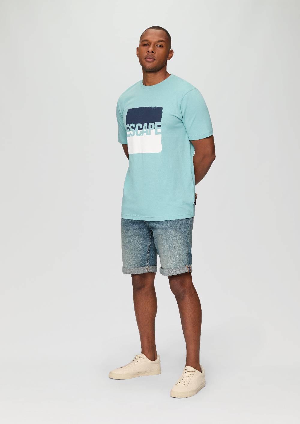 S.Oliver Jeans-Bermuda John / Regular Fit / Mid Rise / im Used-Look Begrenztes Angebot