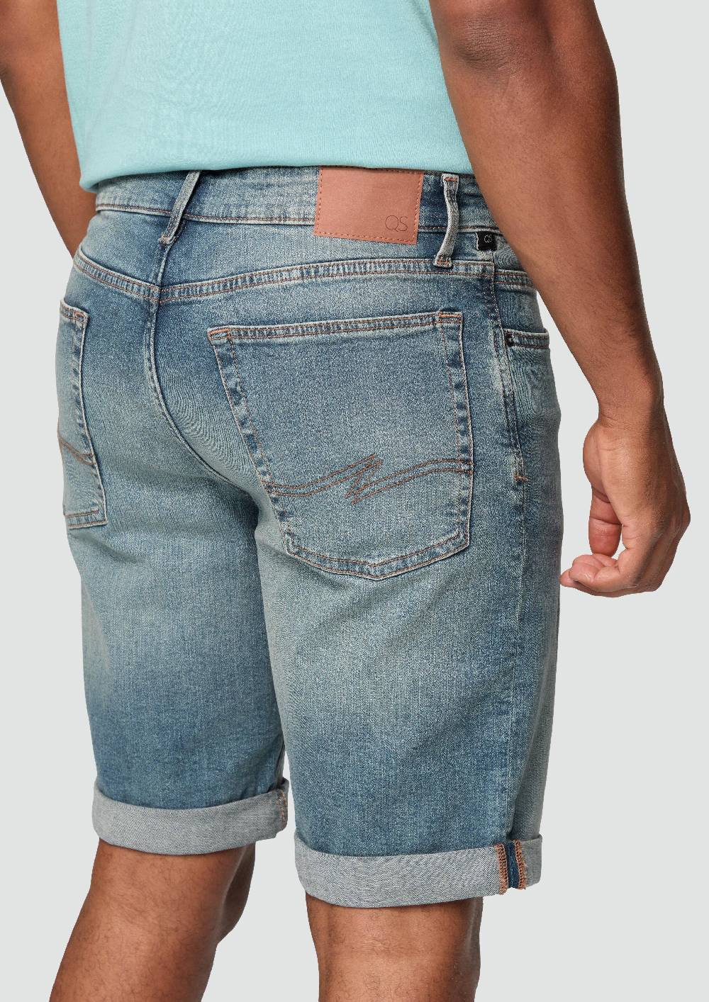 S.Oliver Jeans-Bermuda John / Regular Fit / Mid Rise / im Used-Look Begrenztes Angebot
