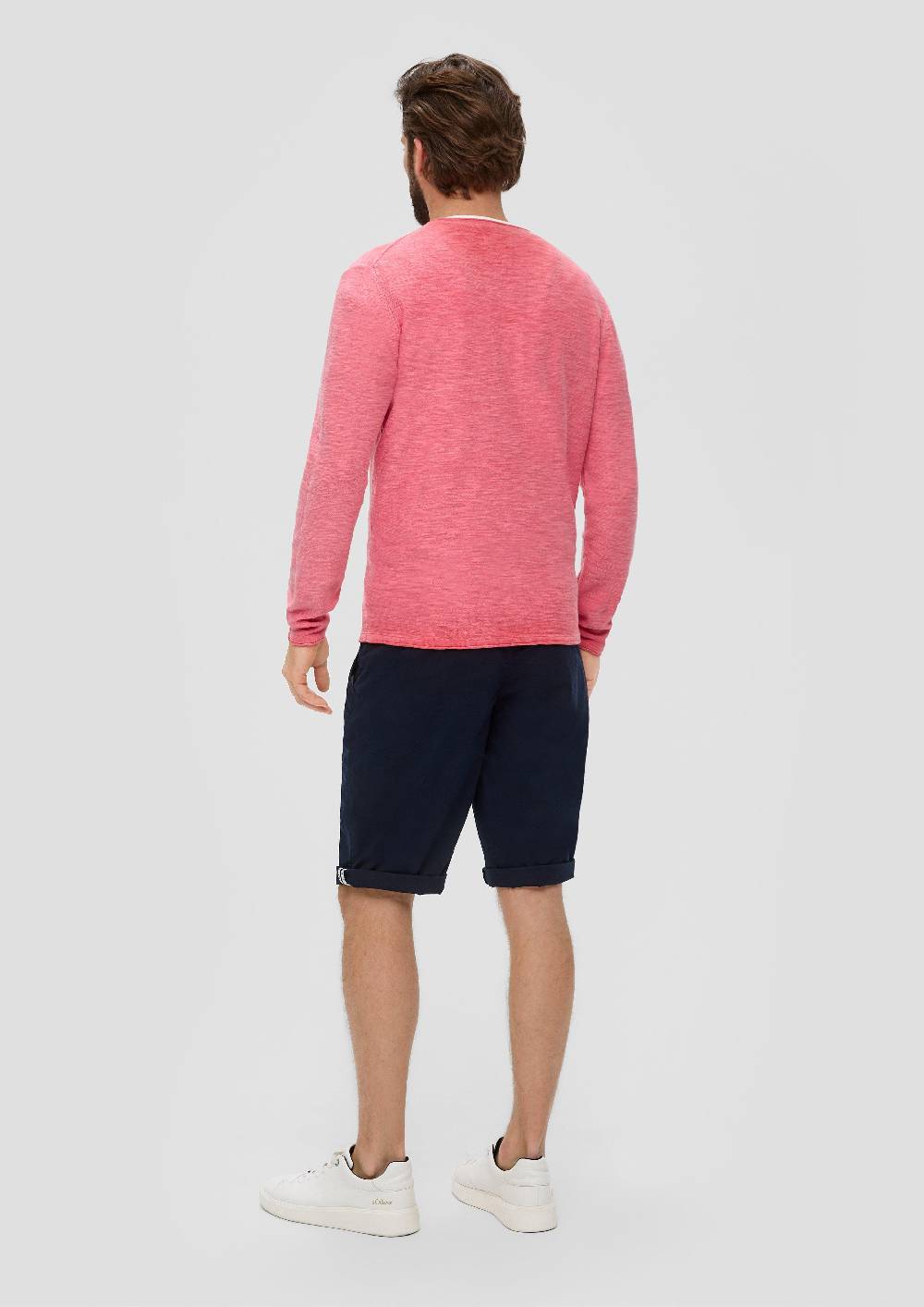 S.Oliver Strickpullover mit Rollsaum Preisnachlass