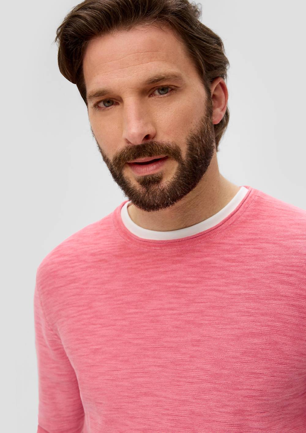 S.Oliver Strickpullover mit Rollsaum Preisnachlass